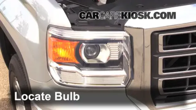 2014 GMC Sierra 1500 SLE 4.3L V6 FlexFuel Crew Cab Pickup Éclairage Feux de stationnement